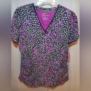 Women's Scrub Top Healing Hands Premier Size Small